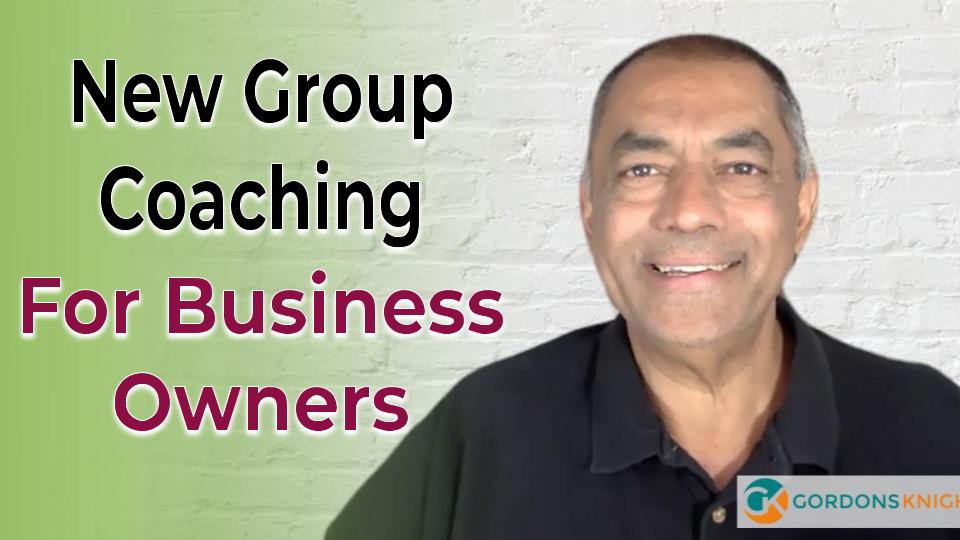 New Group Coaching For Business Owners